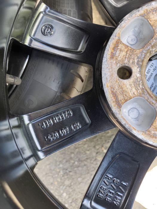 15" оригинални алуминиеви джанти за Skoda/Vw..