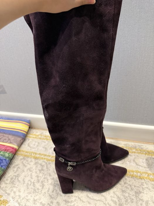 сапоги фиолетовые