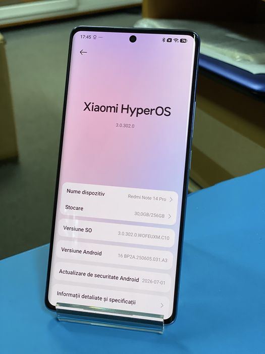 Redmi Note 14 Pro 256GB, Garantie 12 luni | Lensun