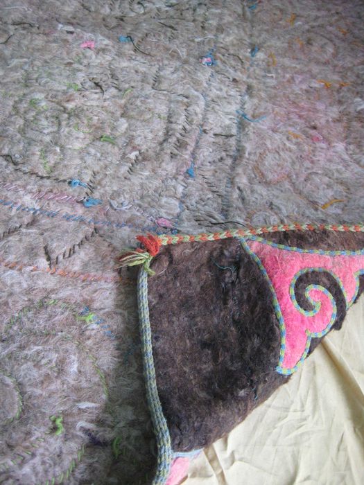 Ковер Кошма Антикварная Ручная Работа 2Метра 20 см на 1Метр 20 См