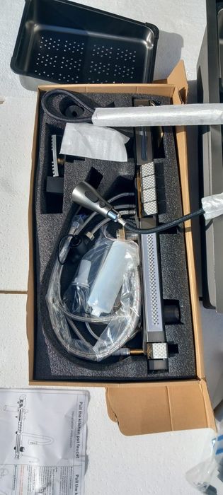 Chiuveta multifuncțională cu baterie și sifon incluse