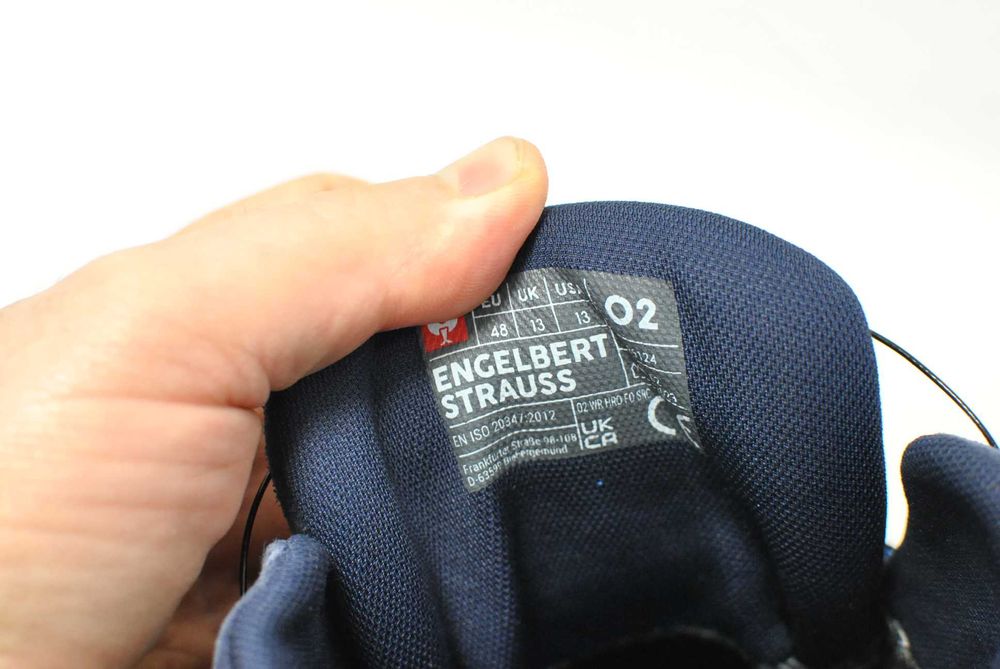 Engelbert Strauss ghete de piele cu BOA marimea 48  (3829E25)