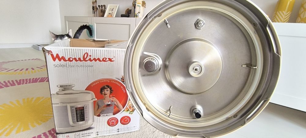 Oala sub presiune electrica Moulinex One Pot, 1200 W, 6 L, 25 programe