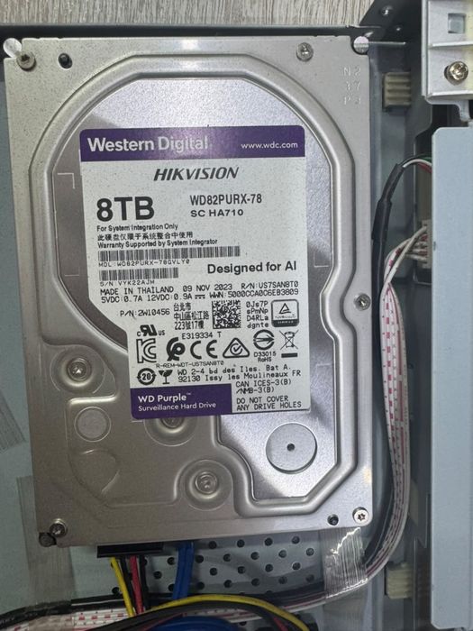 Hikvision HDD Western Digital Purple WD82PURX-78 8 Тб