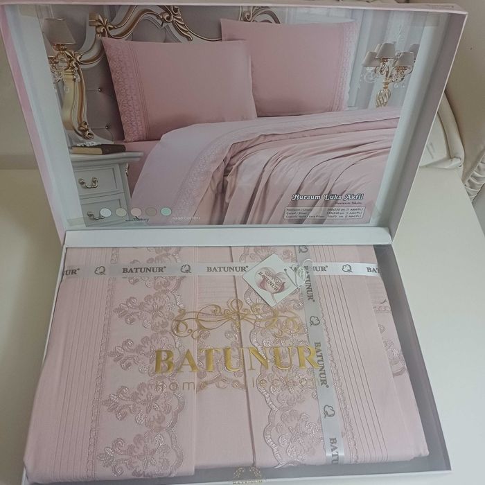 Set lenjerie de pat din bumbac 100%