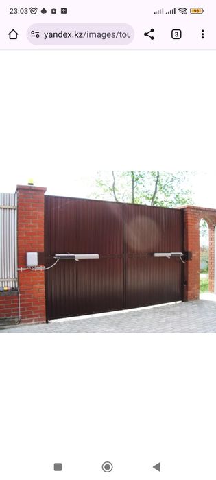 Установка ремонт автоматики для ворот.