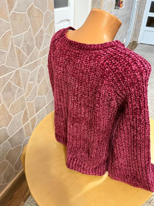 Pulover dama Derek catifea