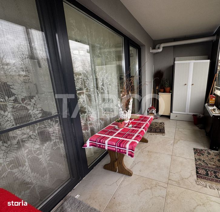 Apartament cu 3 camere 64 mp 2 bai 2 parcari gradina 63 mp boxa Sibiu