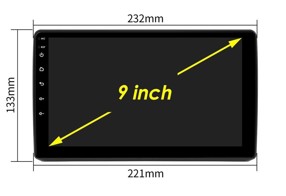 Мултимедия 9" за OPEL ZAFIRA B ASTRA H Android 14 CARPLAY навигация
