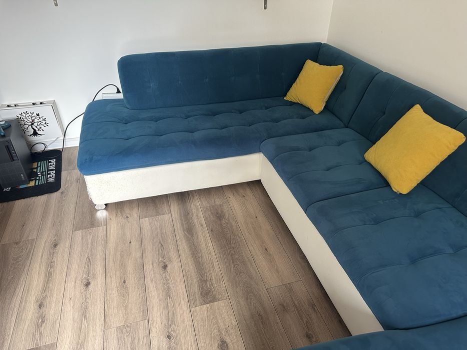 Coltar extensibil cu lada de depozitare