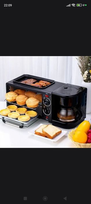 Машинка для приготовления завтрака  3в1