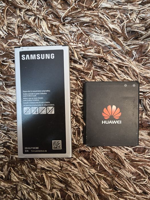 Baterii Samsung si Huawei