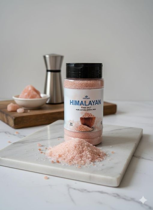 Розовая гималайская соль пищевая