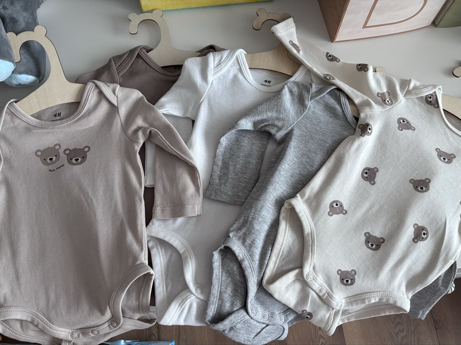 Бебешки бодита, 8 броя, 3м HM