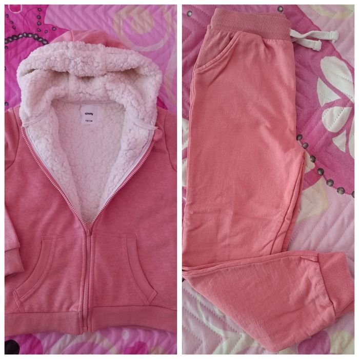 Обща цена.15 лв Детски суичър и долнище 122 см