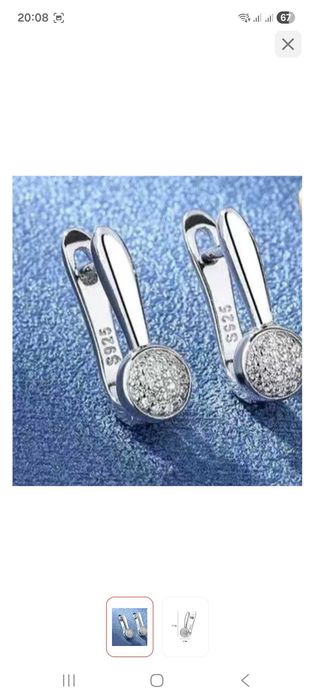 Серебро сережки продам