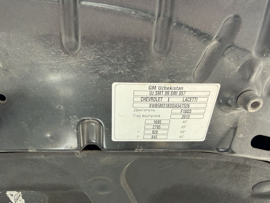 Chevrolet lacetti 1,8