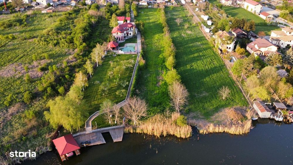 vanzare teren cu deschidere lac Snagov