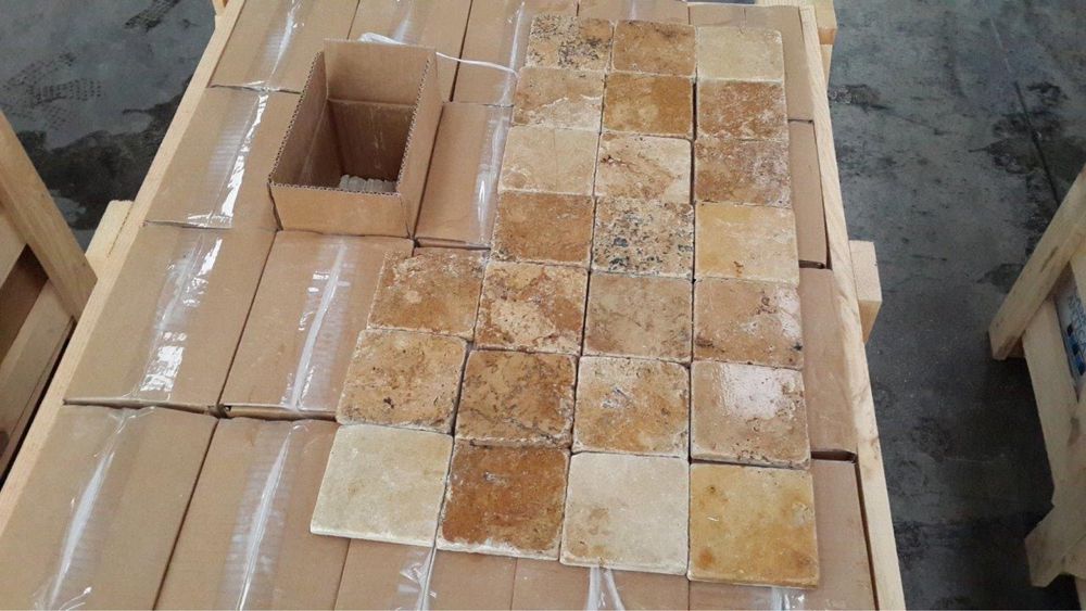 Travertin 10x10 Antique pe stoc