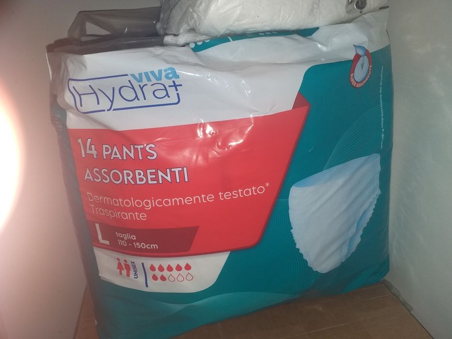 Pampersi adulti marimea L marca Viva Hydrat