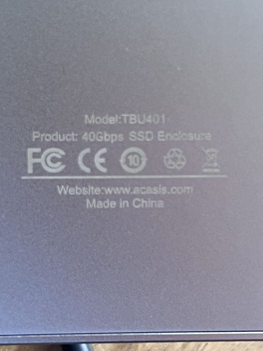 Acasis TBU401 Thunderbolt4 корпус для SSD