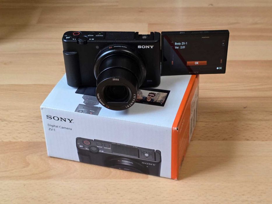 Camera Vlogging Sony ZV-1, 4K, Negru