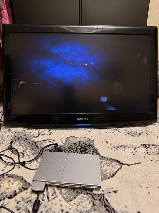 Sony Playstation 2 Slim / PS2 Slim серебристый