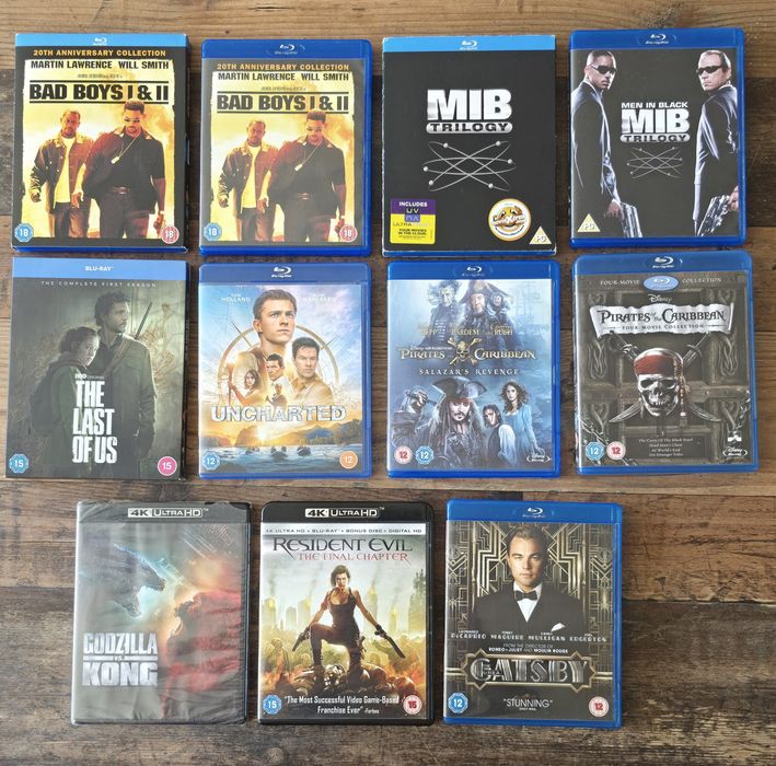 Филми Blu Ray и 4к