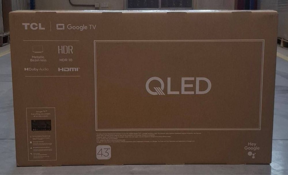 Телевизор TCL 32/43 S5K QLED HDR10 2025 новый Доставка Бесплатно