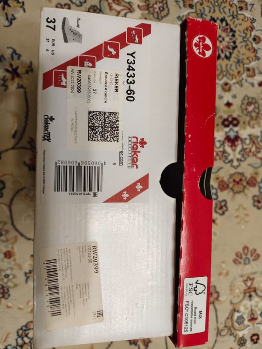 Женская зимняя обувь Rieker