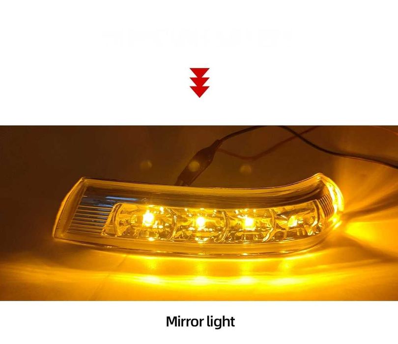 LED Мигачи за Странични Огледала Hyundai Santa Fe и Veracruz IX55