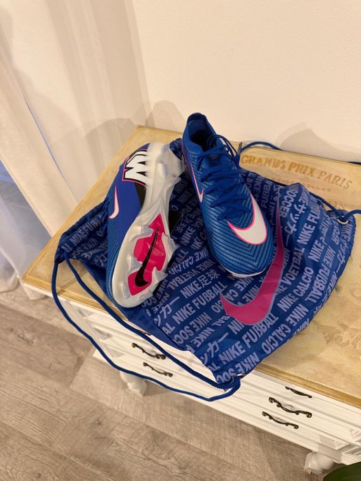 ghete nike mercurial albastre elite