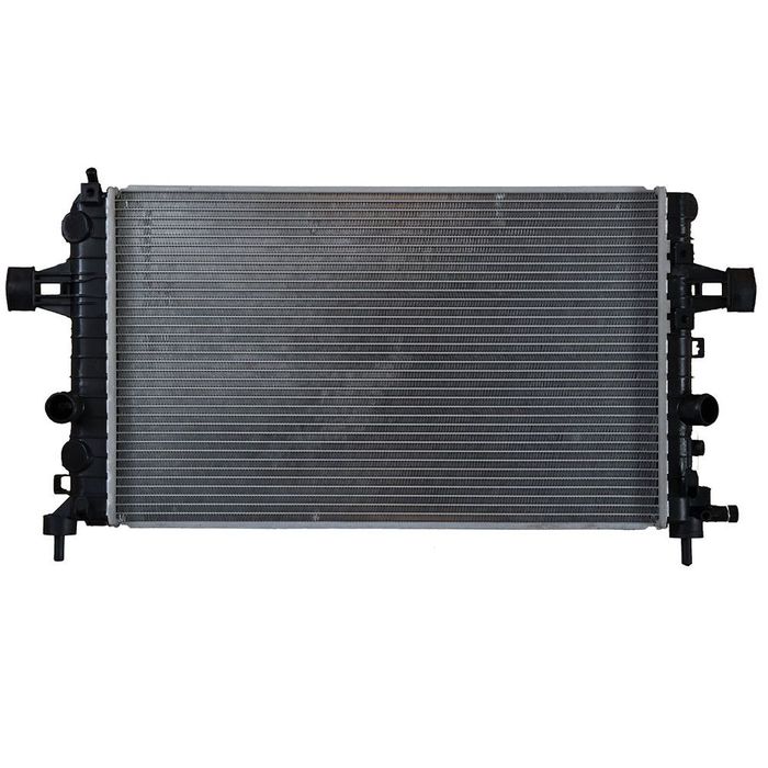 Radiator racire Opel Astra H (A04), 10.2005-2014; Opel Zafira (T98) 2005-2011 Motor 1,6 69/77/85kw, 1,8 103kw Benzina, tip climatizare cu/fara AC, cutie M/A, dimensiune 605x359x23mm, Cu lipire fagure mecan