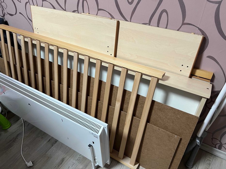 Бебешко/детско легло/кошара с матрак и възглавница + подарък 2 чаршафа