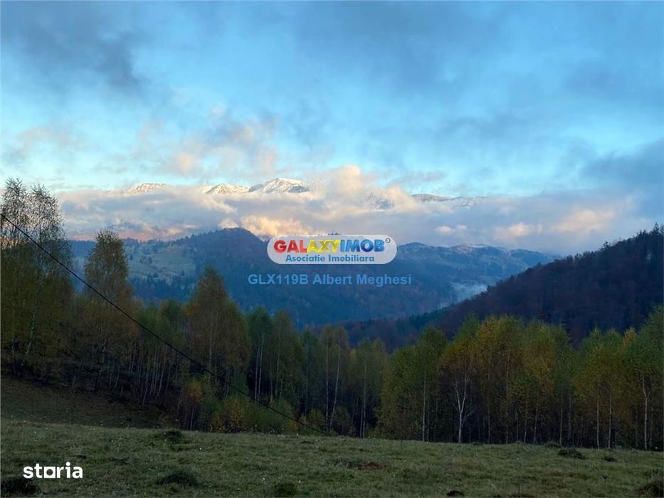 Vanzare teren intravilan  10818 mp , 47 ml la DN 73 Moieciu de Jos