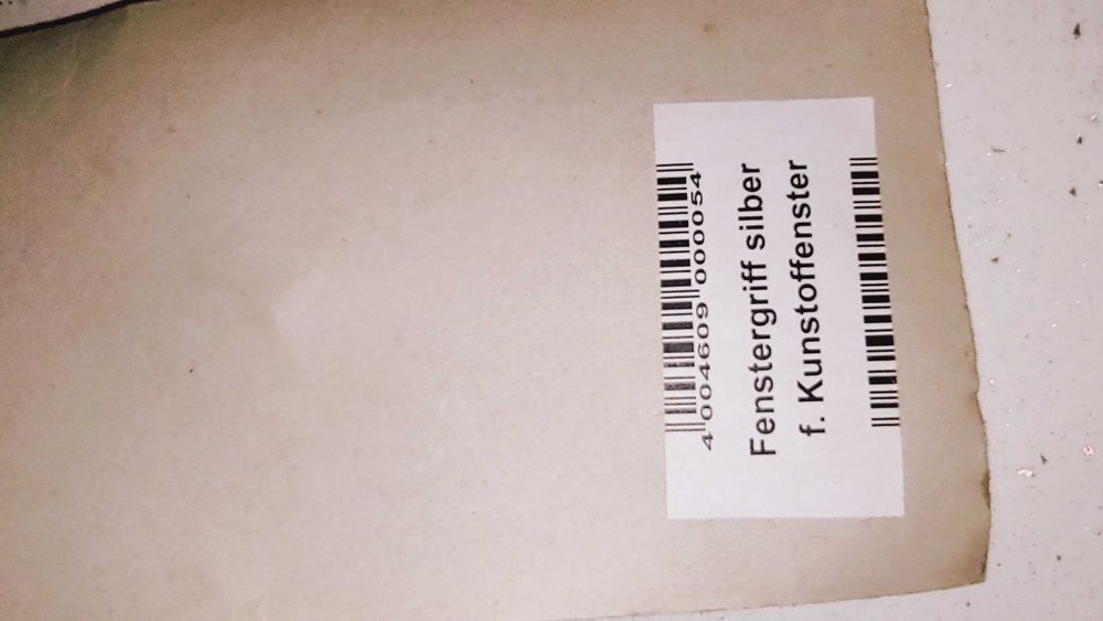 Дръжка за прозорец ПВЦ