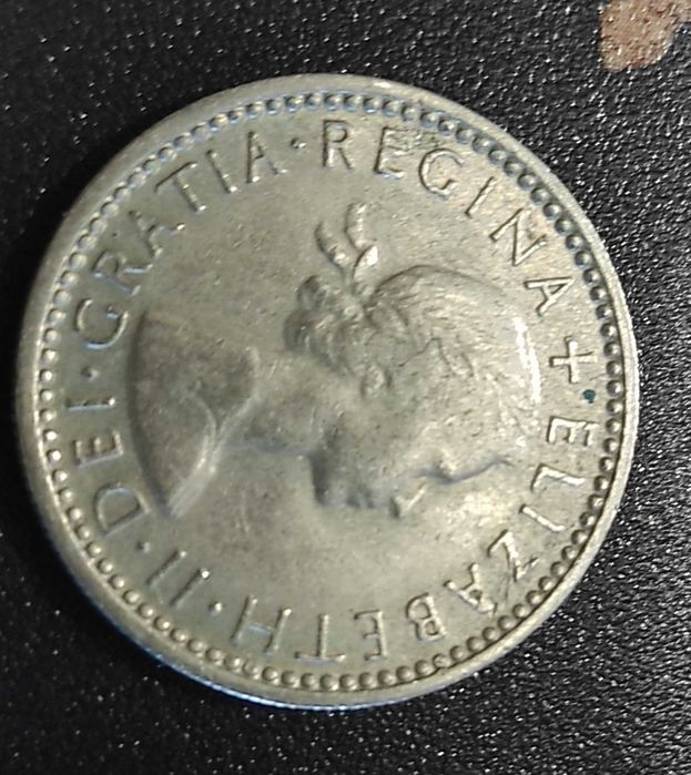Английски монети - 3 бр.› Кралица Елизабет II  (1954-1958)