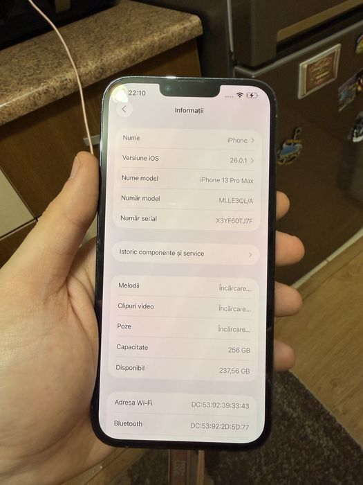 vand Iphone 13 pro max 256 GB