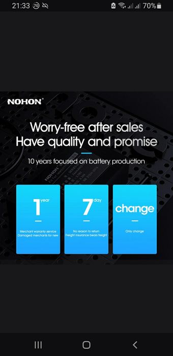 батареи для всех Apple watch компании Nohon
1, 5, 6