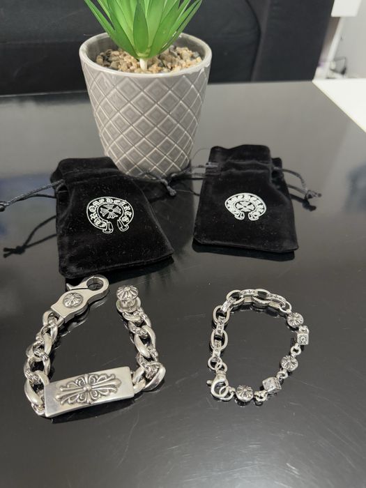 Мъжки гривни Chrome Hearts – неръждаема стомана