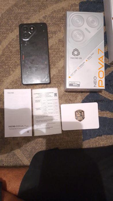 Tecno pova 7 neo, бу