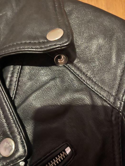 Рокерско яке естествена кожа