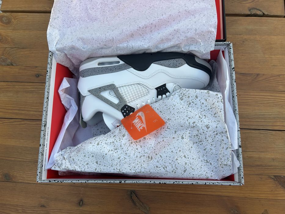 Jordan 4 Retro White Cement