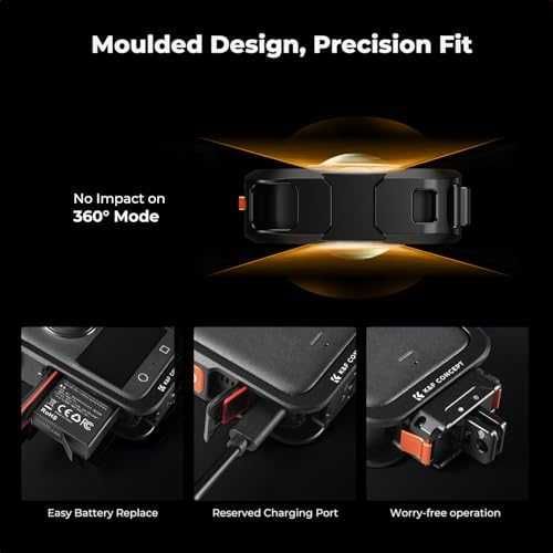 Нова Клетка за камера DJI Osmo 360 с магнитен монтаж и 1/4'' резба