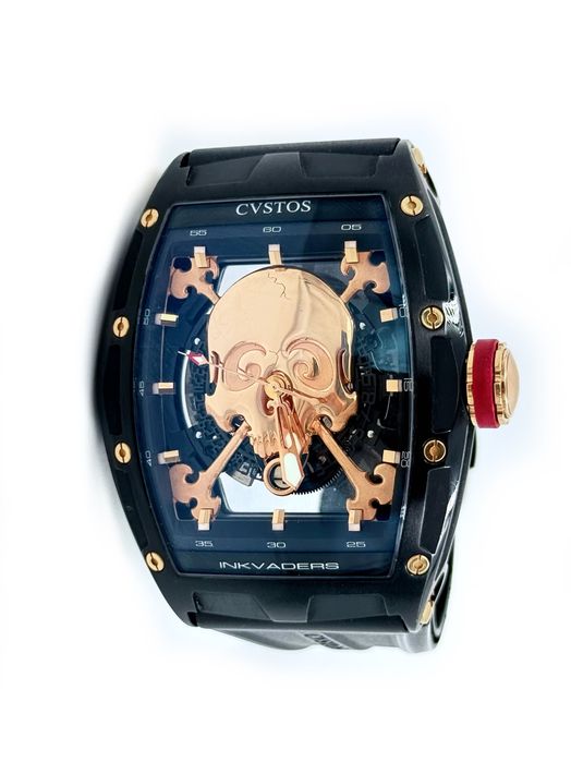 Cvstos Jetliner II Skull INKVADERS Black Gold