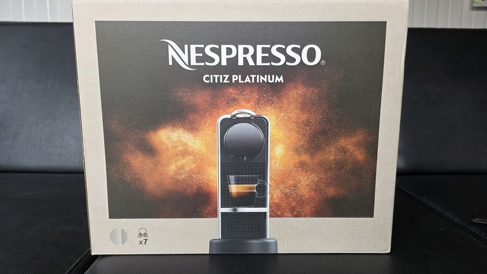 Nespresso Espressor CitiZ Platinum C140 Stainless Steel 510 RON Nou