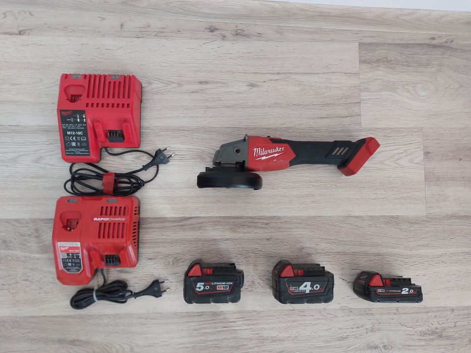 Flex milwaukee cu reglaj turatie, variator, 2022, stare perfectă