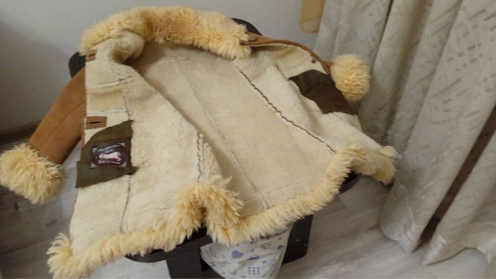 Дубленка на девочку