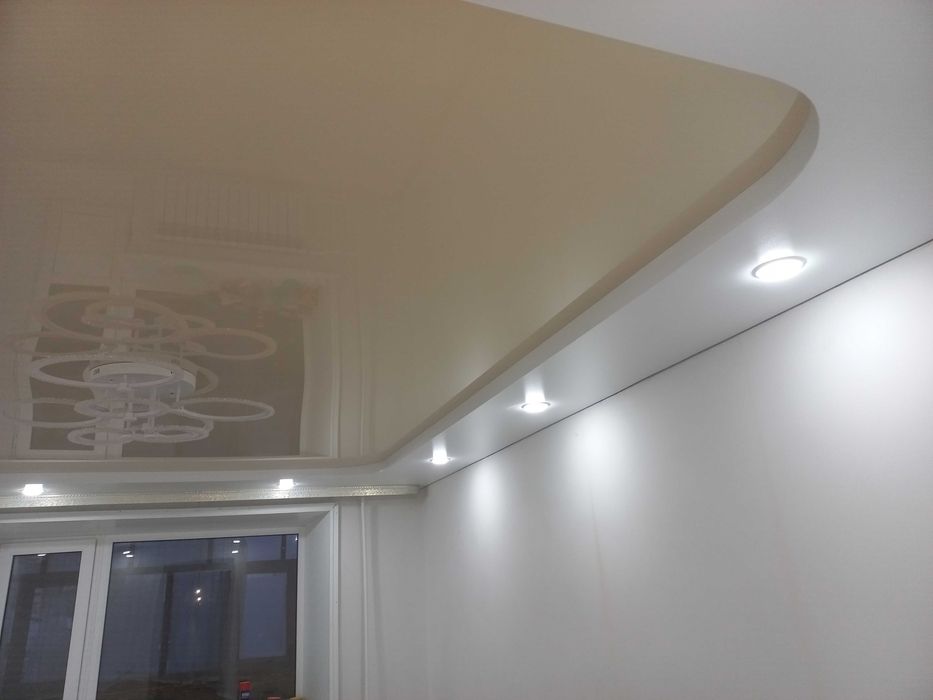 Натяжные потолки по 1300