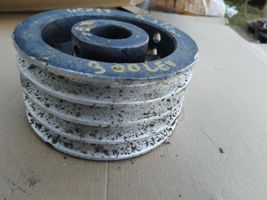 Fulie cu 4 curele de 17 mm